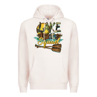 Pale Pink lake squad Premium Hoodie - BarkalooDesign