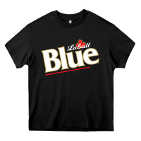 Black labatt blue beer Heavy Core Tee - ArtMosaic