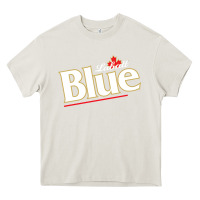 Cream labatt blue beer Heavy Core Tee - ArtMosaic