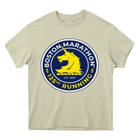 Mossy boston marathon Heavy Core Tee - ArtMosaic