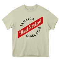 Mossy jamaica red stripe lager beer Heavy Core Tee - ArtMosaic