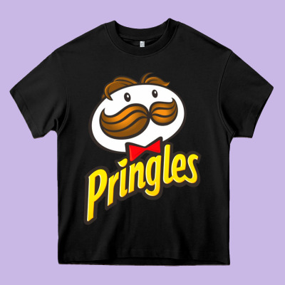 Pringles Snack For All Heavy Core Tee Designed By Artmosaic