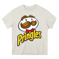 Cream pringles snack for all Heavy Core Tee - ArtMosaic