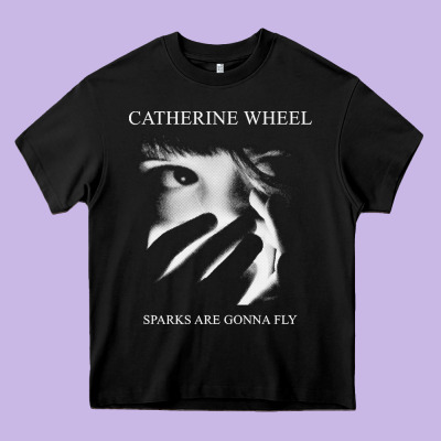 Catherine Wheel, Catherine Wheel Art, Catherine Wheel Vintage, Catheri Heavy Core Tee Designed By Artmosaic