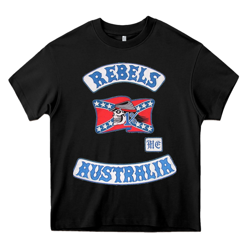 Rebel Mc Supporter Heavy Core Tee by ArtMosaic | Teevron