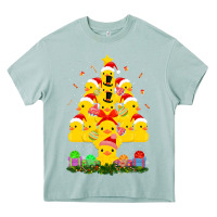Duck Rubber Duck Christmas Tree Duckie And Quack Christmas 123 Heavy Core Tee | Teevron
