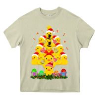 Mossy duck rubber duck christmas tree duckie and quack christmas 123 Heavy Core Tee - ArtMosaic
