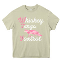 Mossy whiskey tango foxtrot military womens fun wtf quote t shirt Heavy Core Tee - ArtMosaic