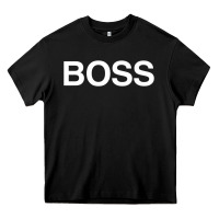 Black boss premium Heavy Core Tee - ArtMosaic