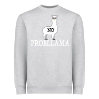Heather Grey No Problama Heavyweight Sweatshirt - Bettercallsaul