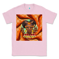 Bubblegum Pink fall african girl Classic Tee - BarkalooDesign