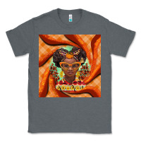 Charcoal Heather fall african girl Classic Tee - BarkalooDesign