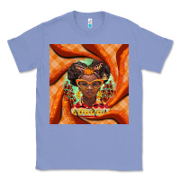 Colony Blue fall african girl Classic Tee - BarkalooDesign