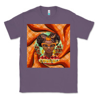 Lavender fall african girl Classic Tee - BarkalooDesign