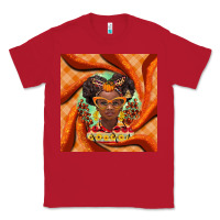 Red fall african girl Classic Tee - BarkalooDesign