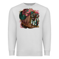 Dove Grey Let's Go Premium Sweatshirt - Jasminsmagicworld
