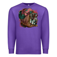 Purple Let's Go Premium Sweatshirt - Jasminsmagicworld