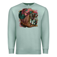 Seafoam Let's Go Premium Sweatshirt - Jasminsmagicworld