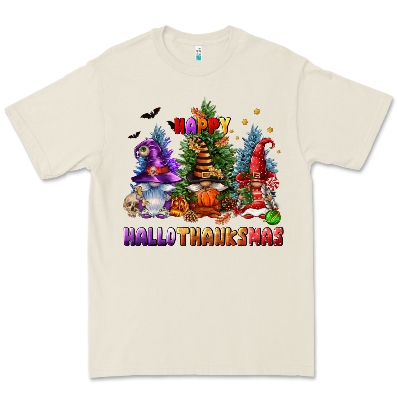 Happy Hallothanksmas Premium Tee by FaDigitalArtStudio | Teevron