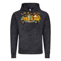Vintage Black western bee gnomes truck sunflowers honeycomb beehive honey turquoise Vintage Hoodie - Artiststas