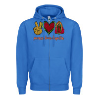 True Royal Peace Love Lupita Zipper Hoodie - Jasminsmagicworld
