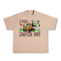 Burro I Dig Easter Day Urban Heavy Tee - CowhideDigitalArt