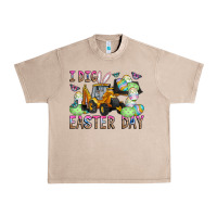 French Oak I Dig Easter Day Urban Heavy Tee - CowhideDigitalArt
