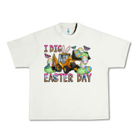 Pistachio I Dig Easter Day Urban Heavy Tee - CowhideDigitalArt