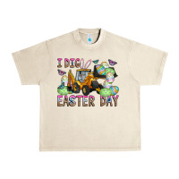 Sandshell I Dig Easter Day Urban Heavy Tee - CowhideDigitalArt