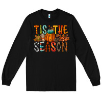 Black tis the season Long Sleeve Tee - RacoonDesign