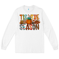White tis the season Long Sleeve Tee - RacoonDesign