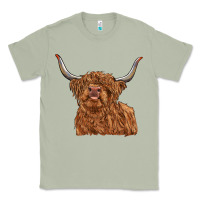 Matcha highland cow Classic Tee - RanaPortraitStore