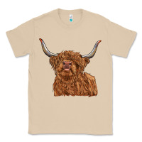 Mushroom highland cow Classic Tee - RanaPortraitStore