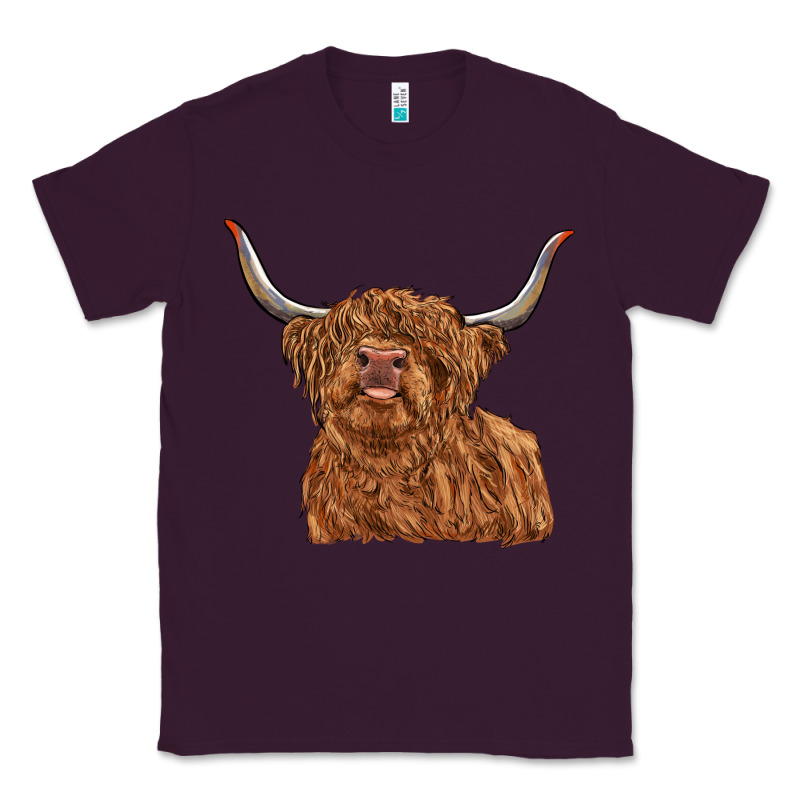 Highland Cow Classic Tee by RanaPortraitStore | Teevron