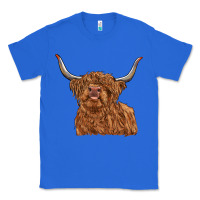 True Royal highland cow Classic Tee - RanaPortraitStore