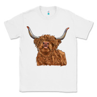 White highland cow Classic Tee - RanaPortraitStore