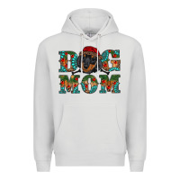 Dove Grey christmas dog mom dachshund Premium Hoodie - RanaPortraitStore