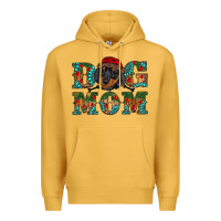 Mustard christmas dog mom dachshund Premium Hoodie - RanaPortraitStore