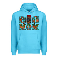 Ocean Blue christmas dog mom dachshund Premium Hoodie - RanaPortraitStore