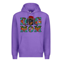Purple christmas dog mom dachshund Premium Hoodie - RanaPortraitStore