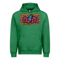 Emerald Leopard Mimi Lightning Urban Hoodie - RanaPortraitStore
