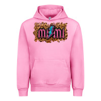 Fuchsia Pink Leopard Mimi Lightning Urban Hoodie - RanaPortraitStore