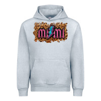 Heather Grey Leopard Mimi Lightning Urban Hoodie - RanaPortraitStore