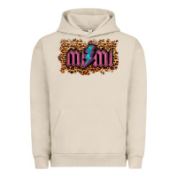 Pigment French Oak Leopard Mimi Lightning Urban Hoodie - RanaPortraitStore