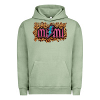 Pigment Oil Green Leopard Mimi Lightning Urban Hoodie - RanaPortraitStore