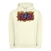 Pigment Pistachio Leopard Mimi Lightning Urban Hoodie - RanaPortraitStore