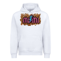 White Leopard Mimi Lightning Urban Hoodie - RanaPortraitStore