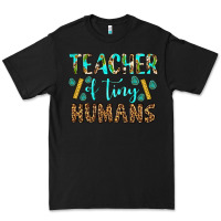 Black teacher of tiny humans Premium Tee - BundleAndBundleShop