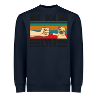 Navy Best Dog Dad Ever Heavyweight Sweatshirt - Bettercallsaul