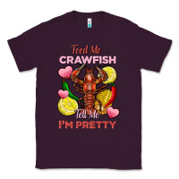 Plum feed me crawfish tell me im pretty Classic Tee - FaDigitalArtStudio